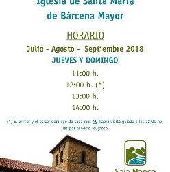 Visita gratuita y guiada a Santa María de Bárcena Mayor